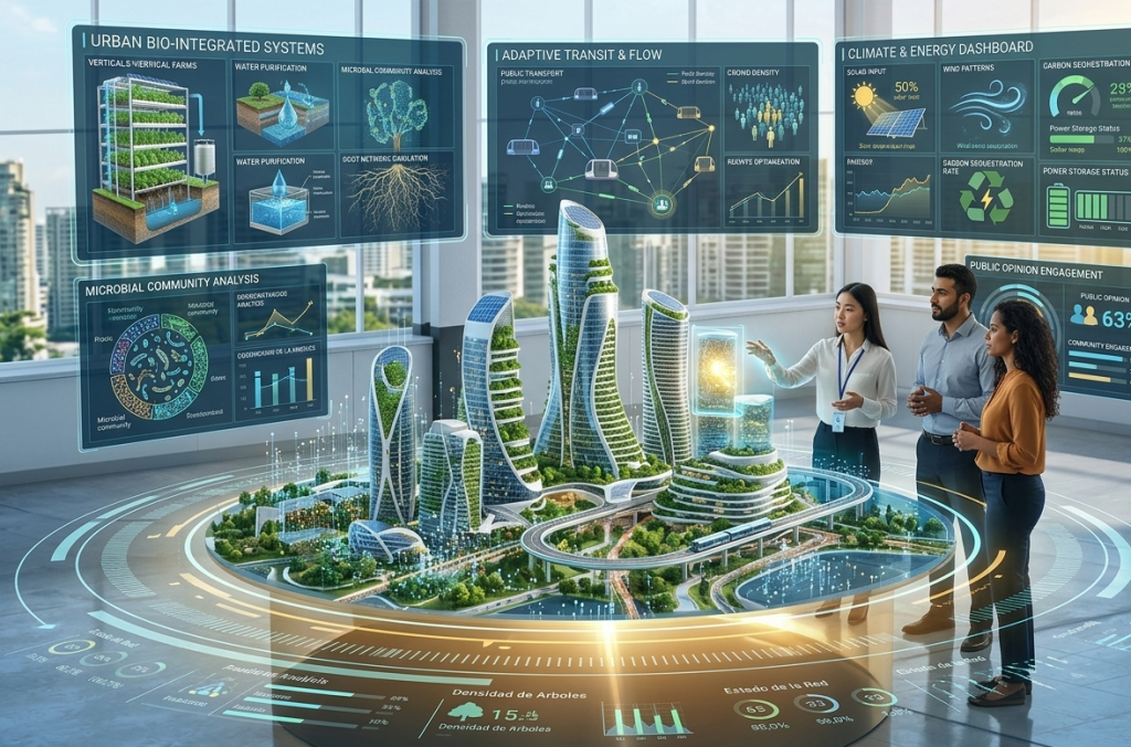 El fascinante mundo de la simulación digital. Hasta de una ciudad.